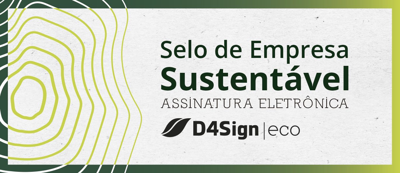 Selo de Empresa Sustentável D4Sign